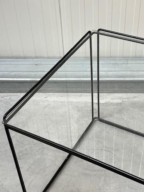 Maz Sauze bijzettafel Isocele vintage design tafel zwart, Huis en Inrichting, Tafels | Bijzettafels, Ophalen, Minder dan 45 cm