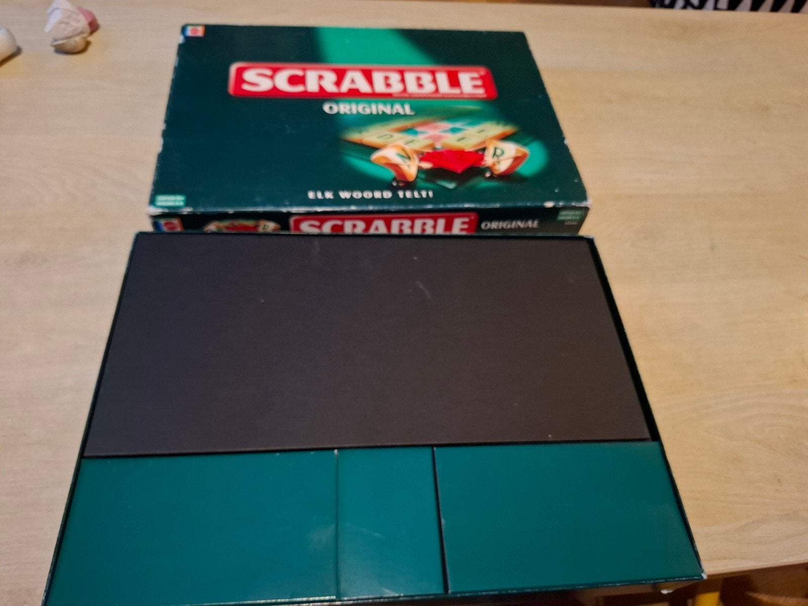 Scrabble Original Bordspel - Compleet en in goede staat, Mattel, Gebruikt, Service.mattel.com, Ophalen of Verzenden