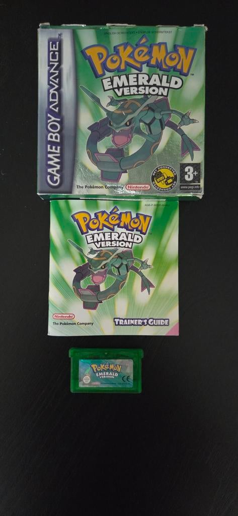 Pokémon Emerald GBA PAL origineel., Spelcomputers en Games, Games | Nintendo Game Boy, 1 speler, Ophalen of Verzenden, Zo goed als nieuw