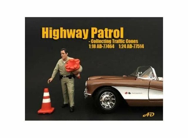 Police Series Highway Patrol Figure II, Ophalen of Verzenden, Nieuw, Groter dan 1:35, Figuur of Figuren
