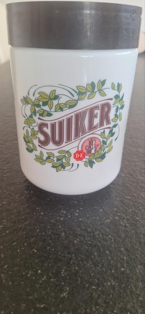 Douwe Egberts suikerpot, Huis en Inrichting, Voorraadpot, Ophalen of Verzenden, Zo goed als nieuw