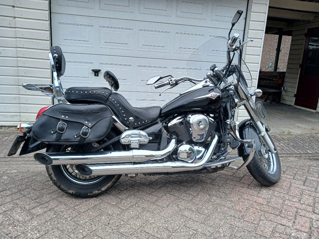 Kawasaki VN900 Vulcan Classic - cruiser met comfort en stijl, Motoren, 2 cilinders, Gebruikt, 900 cc, Particulier