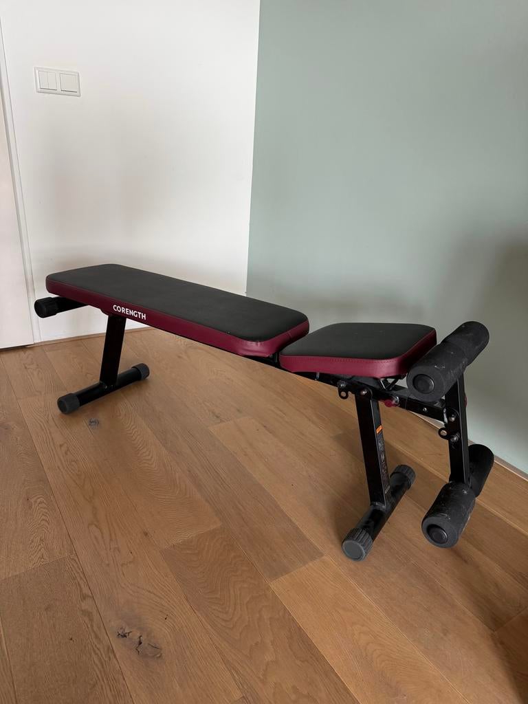 Corenght fitness bank, Sport en Fitness, Ophalen, Zo goed als nieuw, Fitnessbank