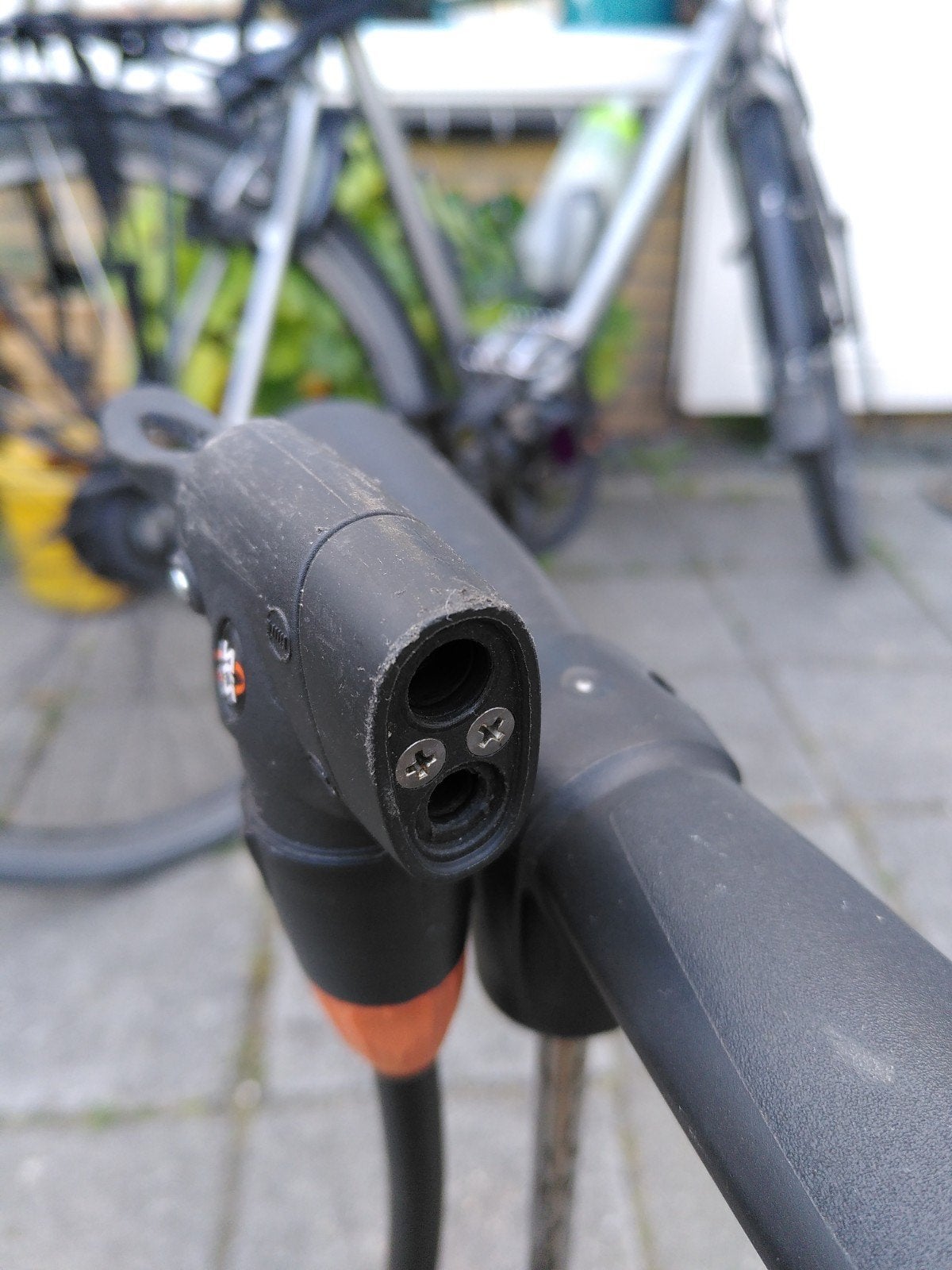 Gratis fietspomp SKS, Fietsen en Brommers, Ophalen, Gebruikt