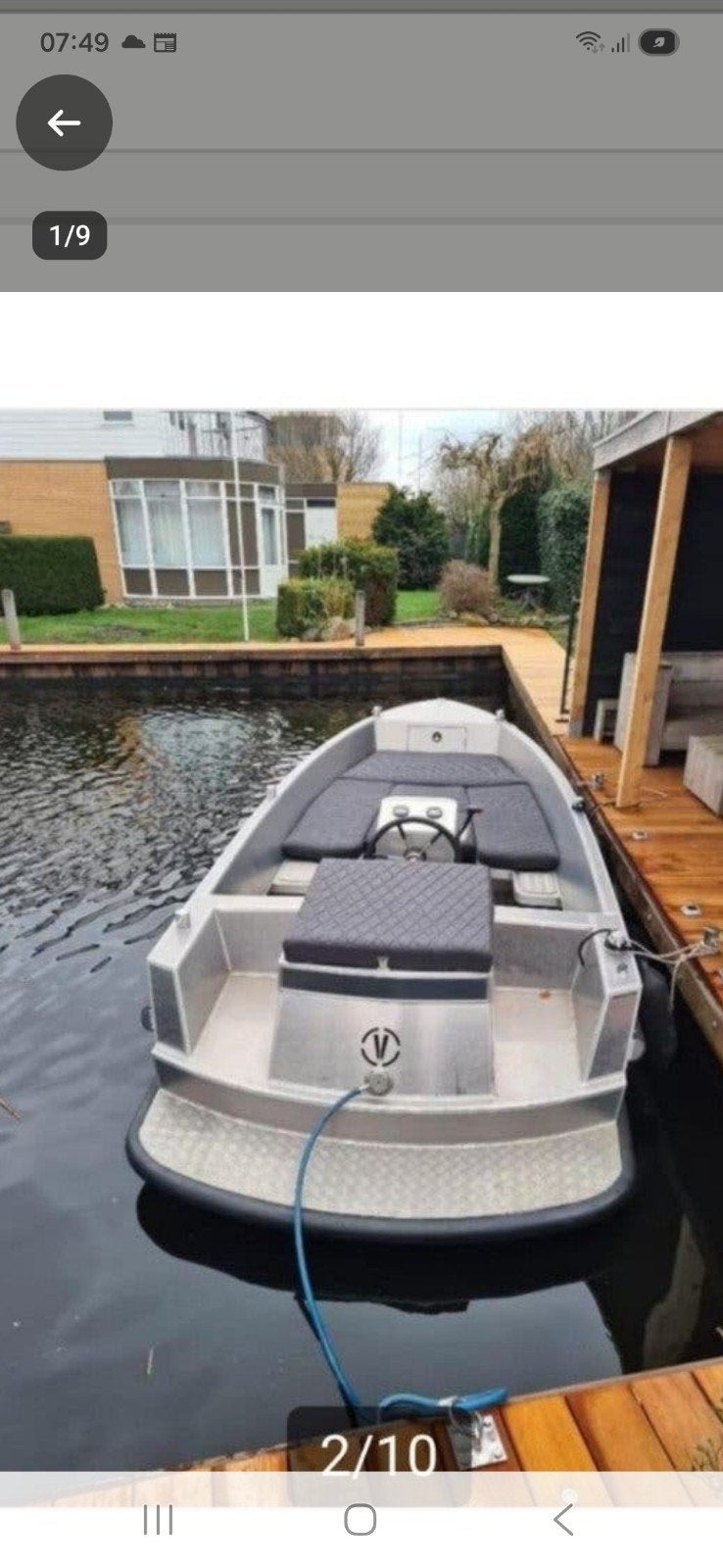 Van Vossen 600 tender Sloep ,Speedboot, Overige merken, Gebruikt, Aluminium, Ophalen of Verzenden