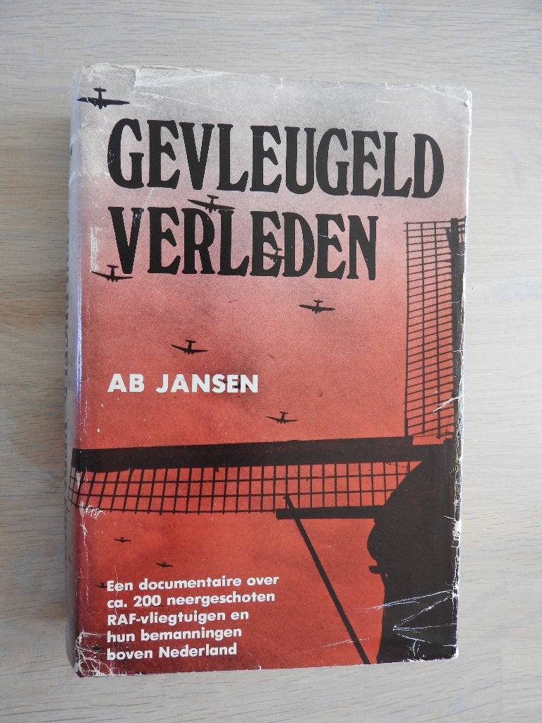 Ab A. Jansen - Gevleugeld verleden - RAF-vliegtuigen, Boeken, Ophalen of Verzenden, Tweede Wereldoorlog, Gelezen, Overige onderwerpen