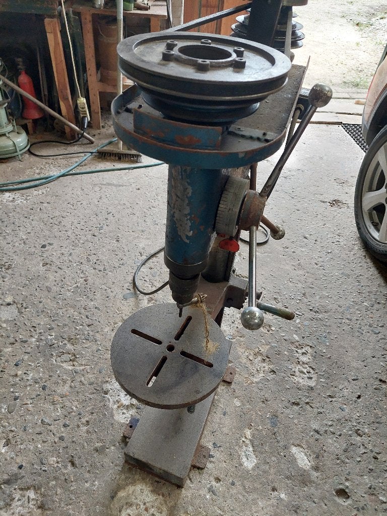 KOLOMBOORMACHINE 400 V, Ophalen, Gebruikt, Kolomboormachine
