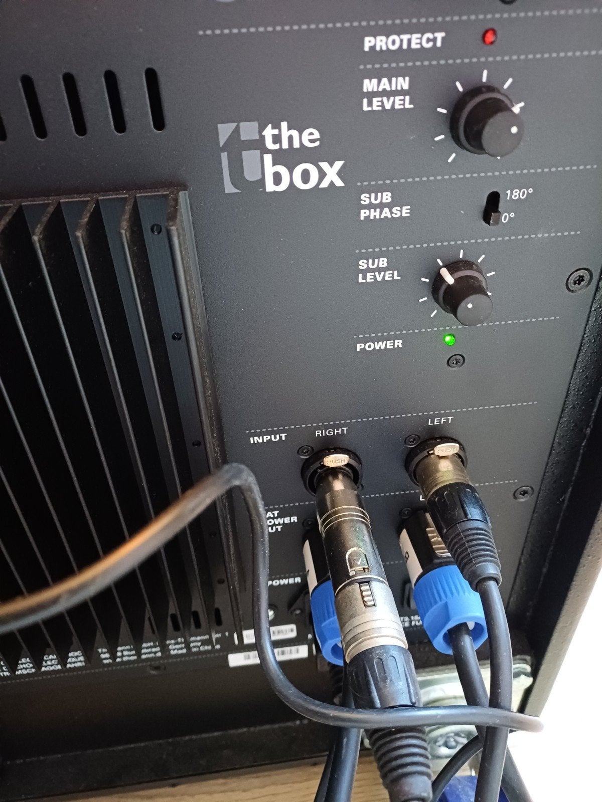 Complete PA Set  the box Subwoofer, Skytec Tops, Mixer & Kab, Overige typen, Zo goed als nieuw, Inclusief kabels, Ophalen