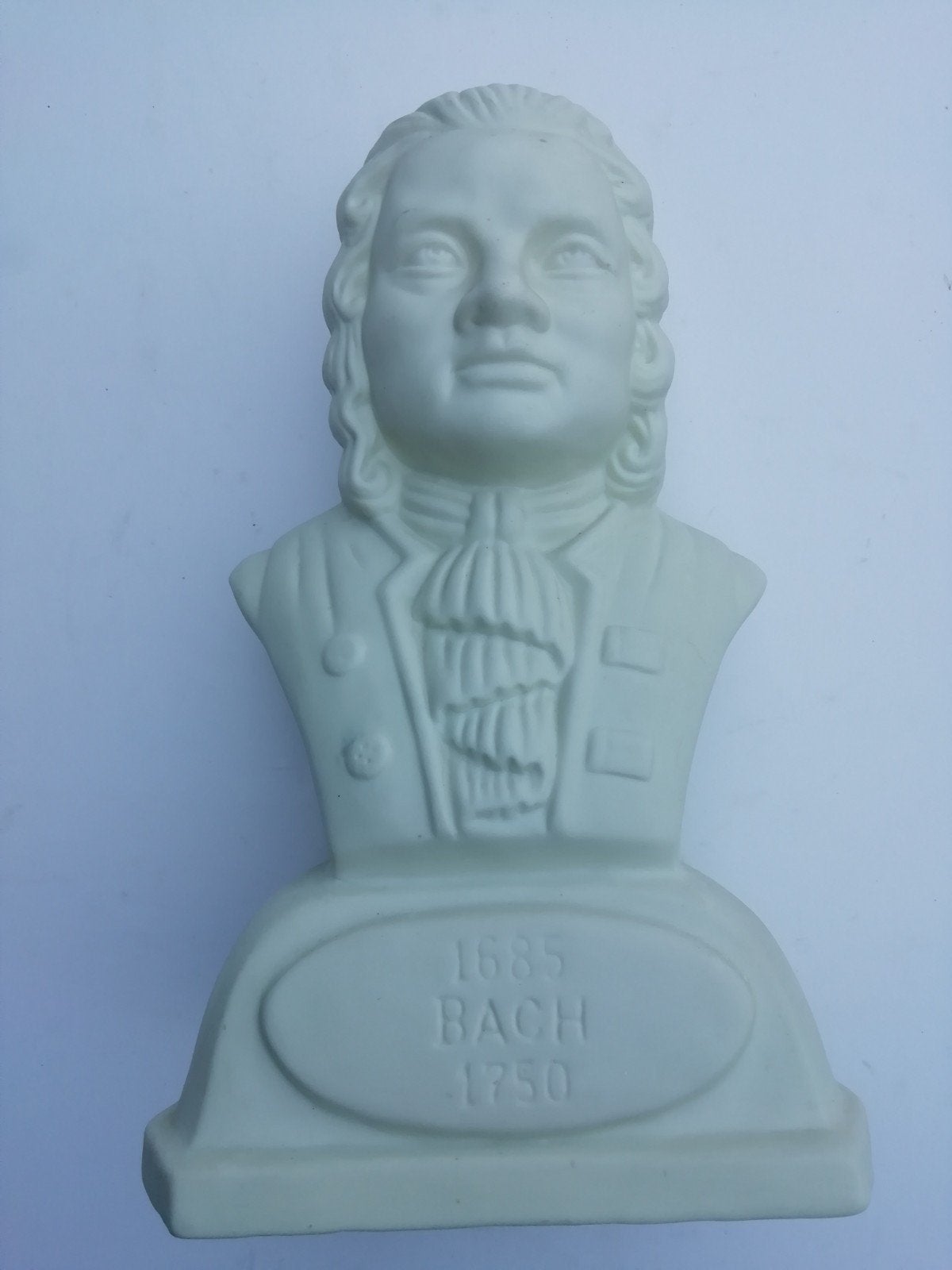 Porseleinen Buste Johann Sebastian Bach - Barok Componist, Ophalen of Verzenden