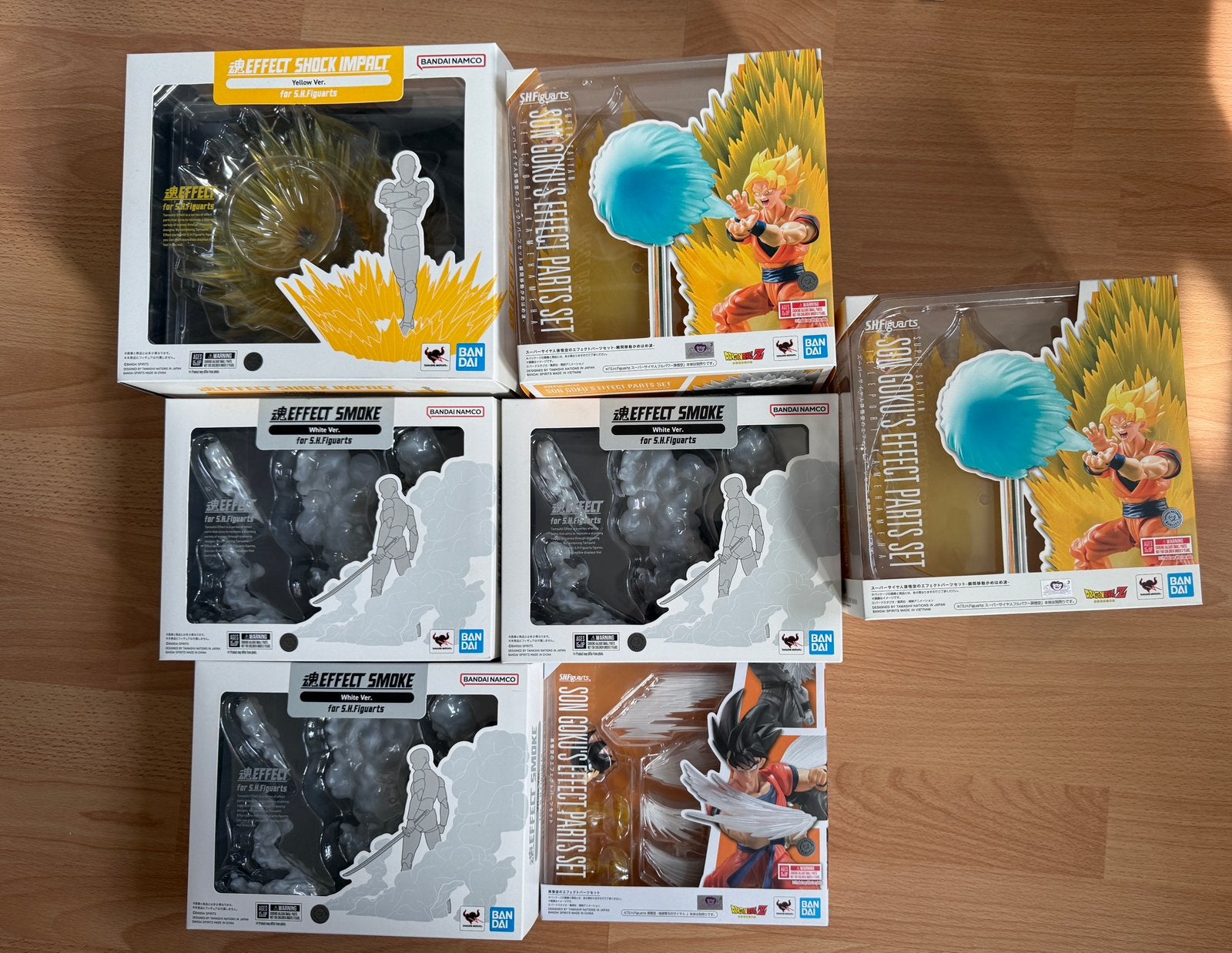 S.H. Figuarts Dragon Ball Z | Effect Part Sets |, Ophalen of Verzenden, Nieuw