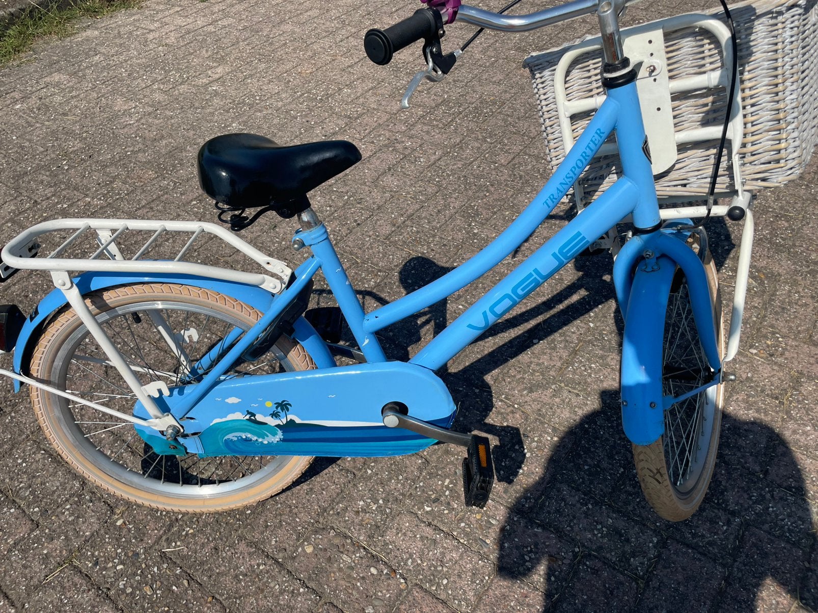 VOGUE transporter, Fietsen en Brommers, Fietsen | Meisjes, Ophalen of Verzenden, Zo goed als nieuw, 26 inch of meer, Handrem