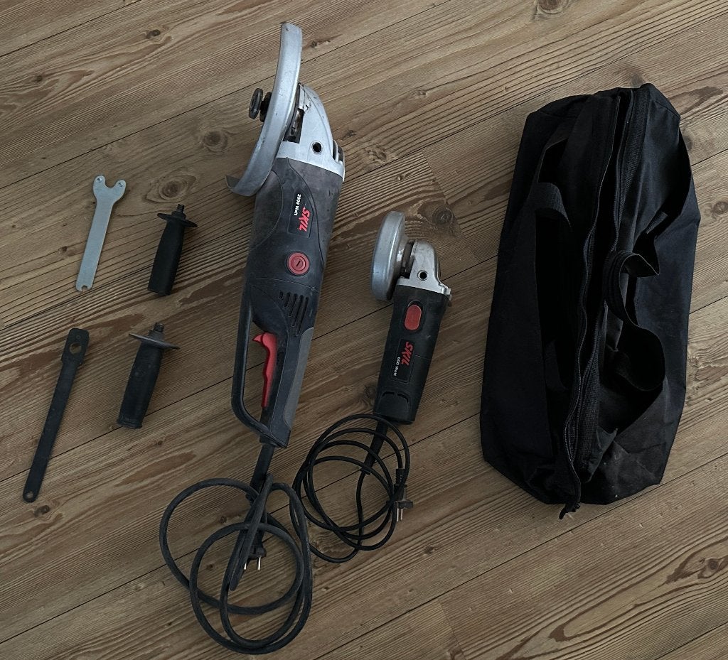 Skil Haakse slijper (set), Ophalen, Gebruikt, 1000 watt of meer, Haakse handslijpmachine