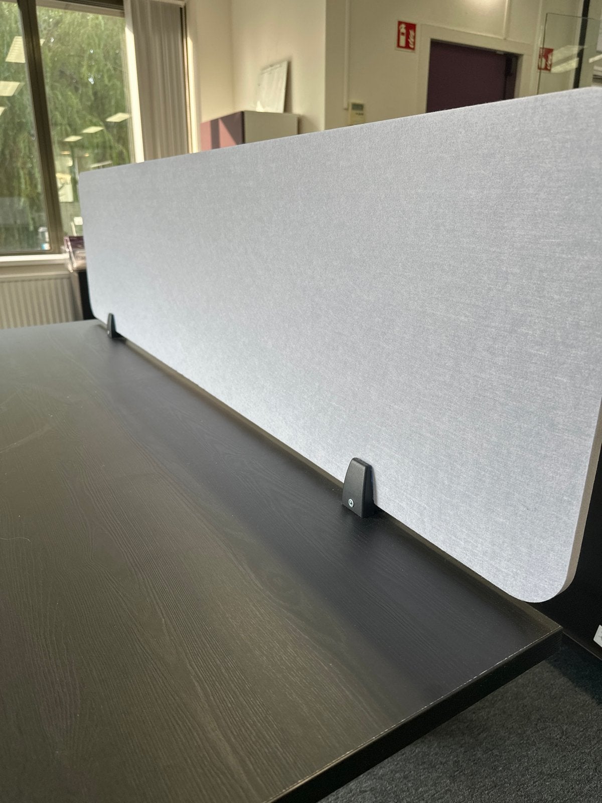 4x Akoestische Bureauschermen / Scheidingswanden 160x40, Diversen, Bureau-accessoires, Ophalen, Gebruikt