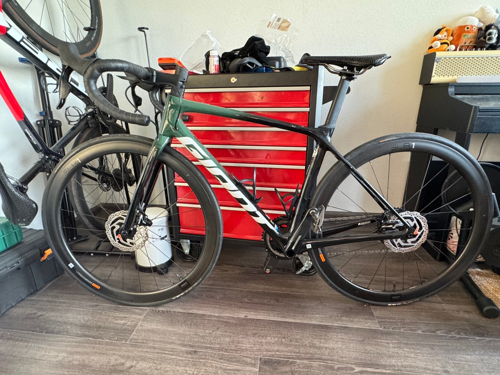 Giant TCR advanced with Sram Force d2, Ophalen, Carbon, Giant, Zo goed als nieuw