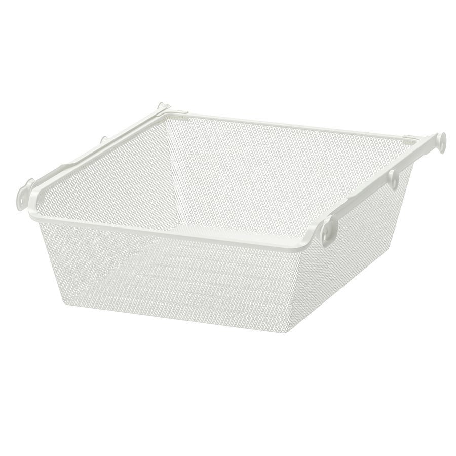 IKEA Pax KOMPLEMENT Fijnraadmand met uittrekrail, wit, 50x58, Huis en Inrichting, Ophalen, Zo goed als nieuw