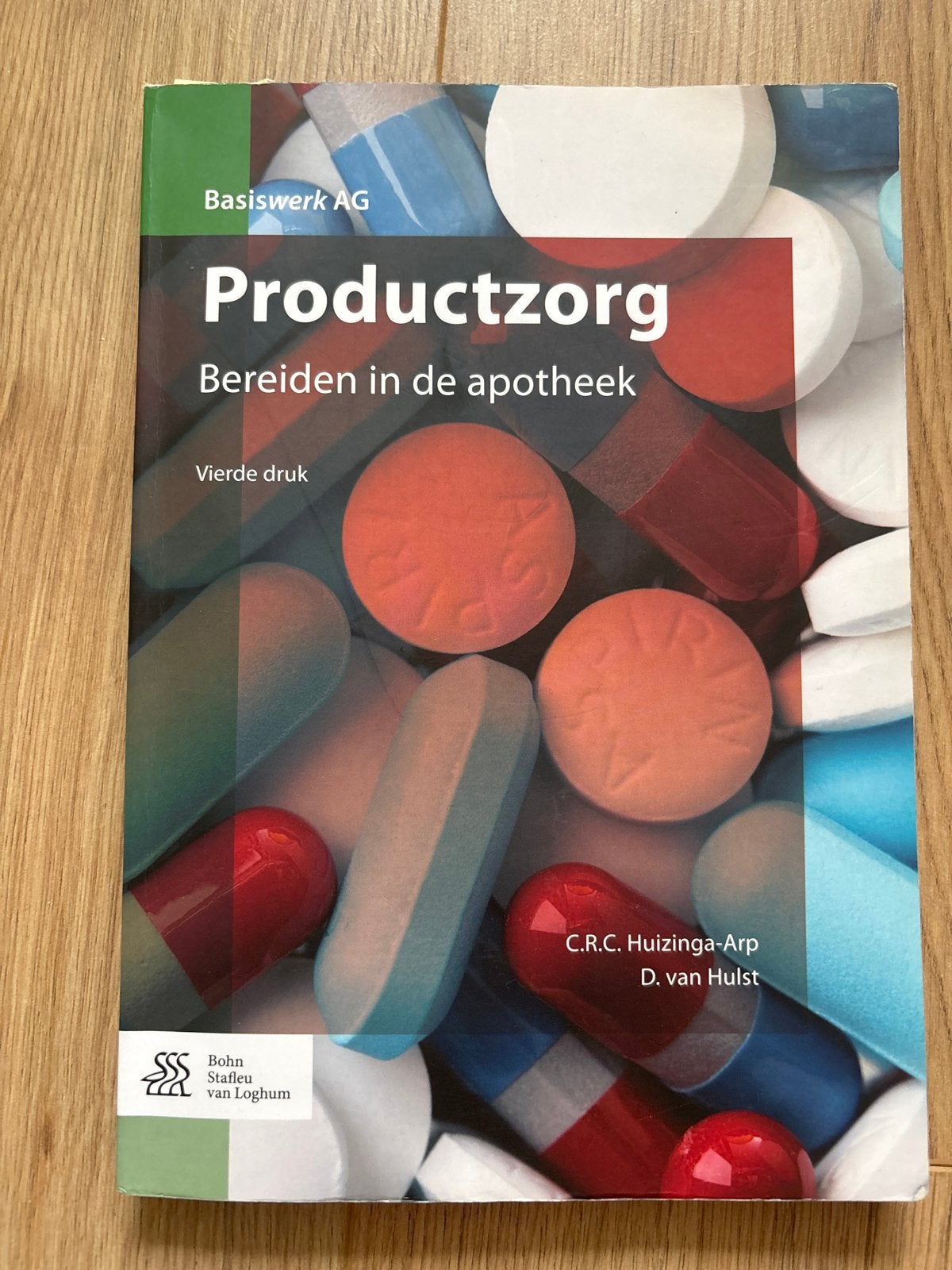Productzorg: Bereiden in de apotheek (4e druk), Boeken, Ophalen of Verzenden, Beta, Zo goed als nieuw, MBO