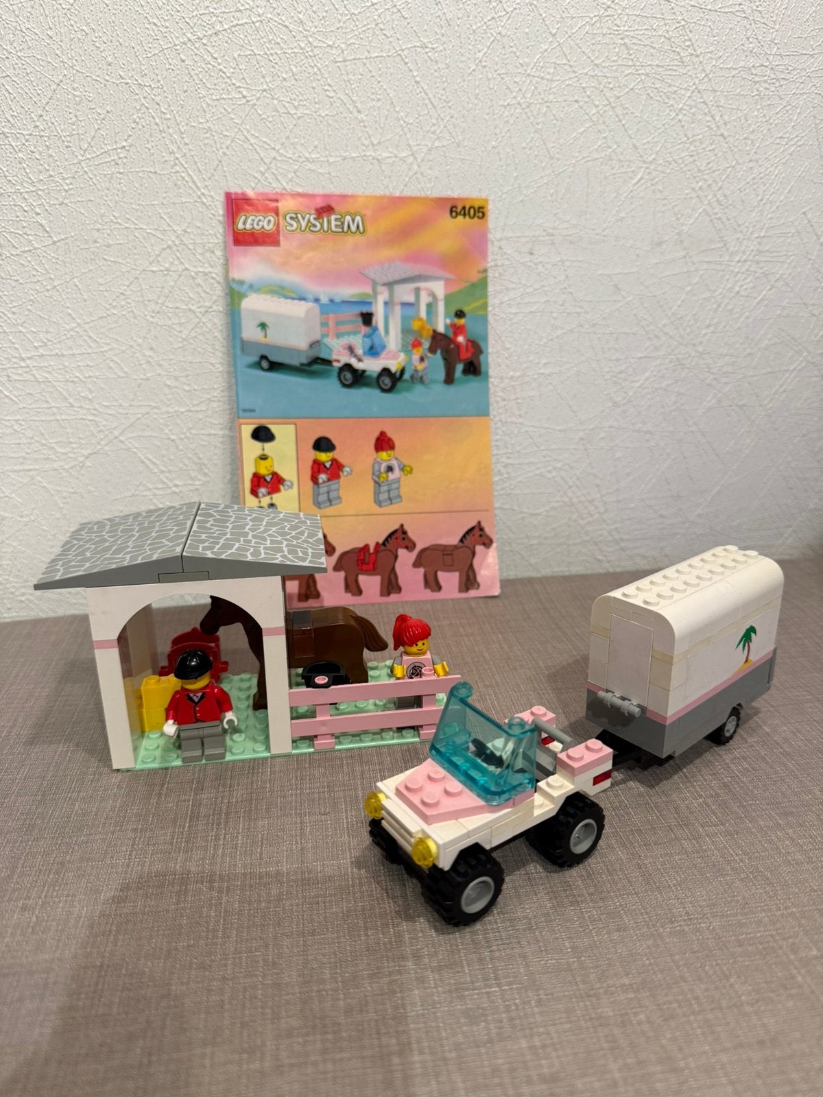 Lego System 6405 Sunset Stables, Gebruikt, Overige thema's, Lego, Compleet