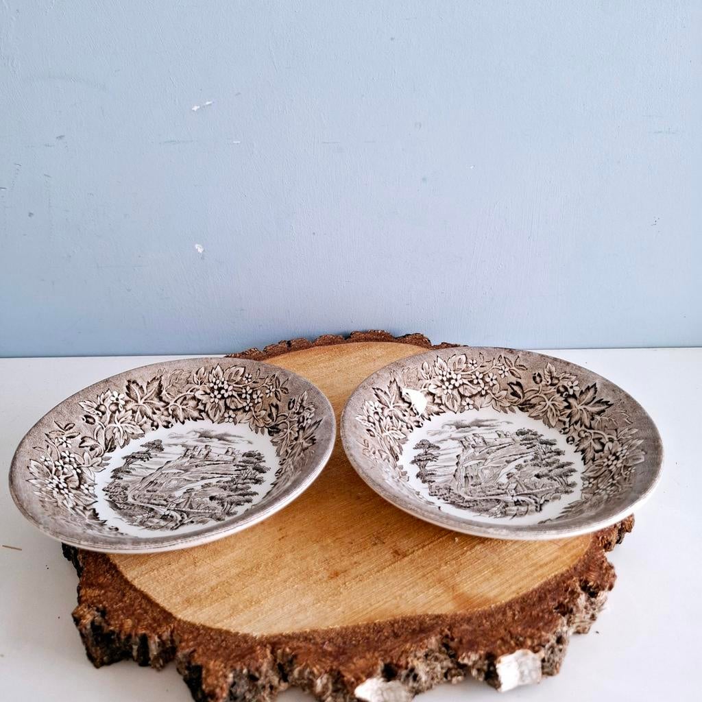 English Ironstone 'Castles', 2 schaaltjes, Ophalen of Verzenden