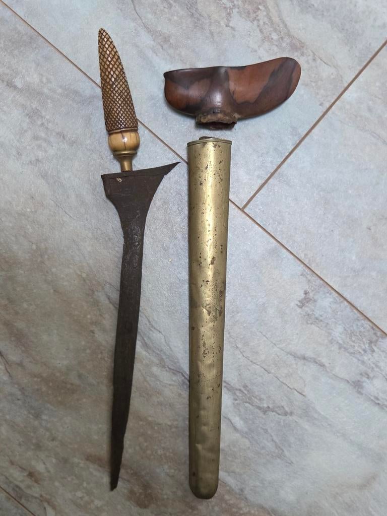 Keris met mooie greep - Indonesië, Ophalen of Verzenden