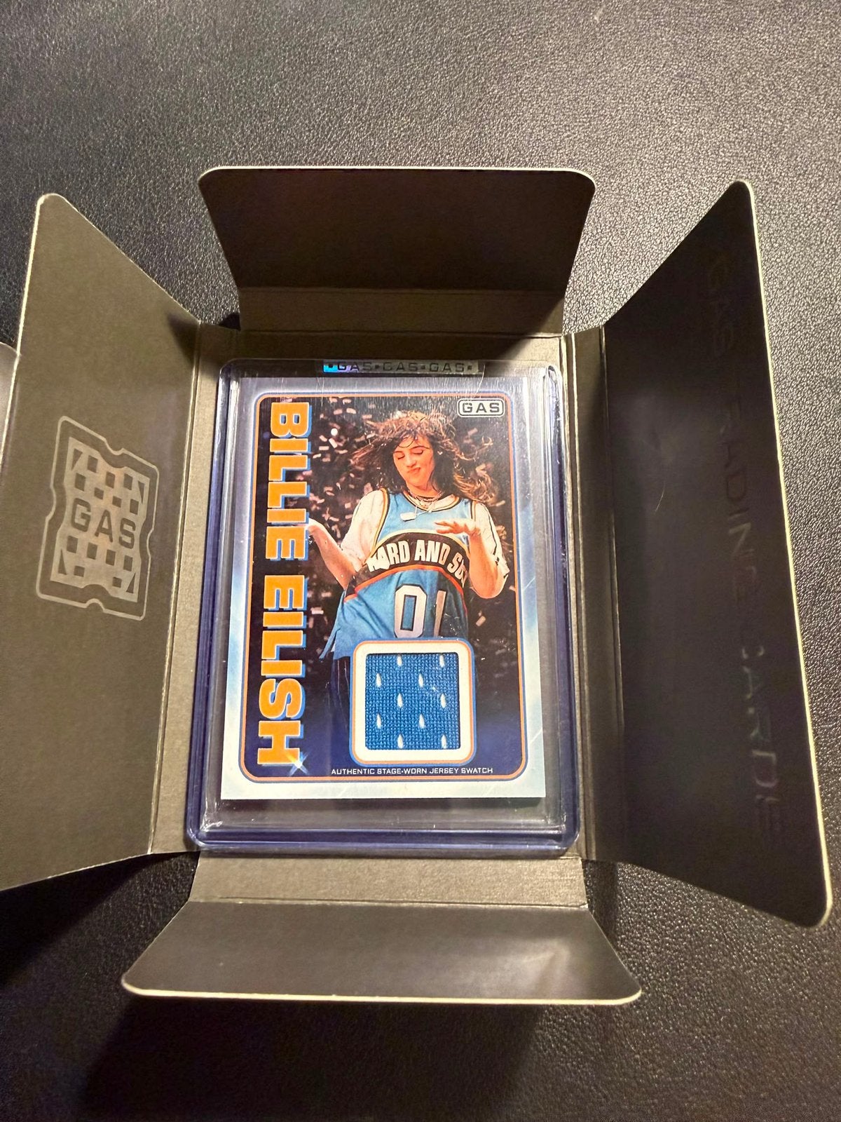 Billie Eilish jesery Gas card, Ophalen of Verzenden, Nieuw, Foto of Kaart