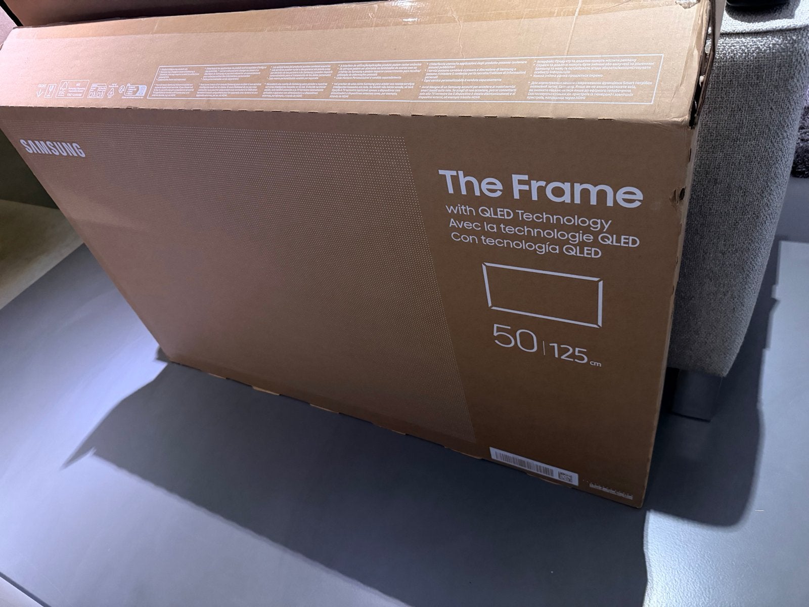 Samsung The Frame 50 inch QLED TV - Nieuw in doos, Audio, Tv en Foto, Televisies, QLED, Nieuw, 120 Hz, Ophalen of Verzenden