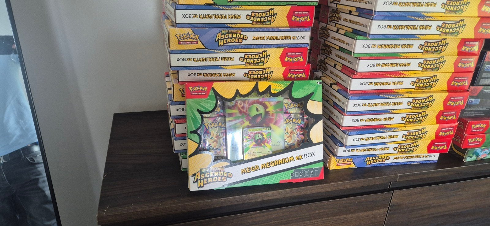 Pokémon Ascended Heroes Mega Meganium EX Box, Ophalen of Verzenden, Nieuw, Overige typen