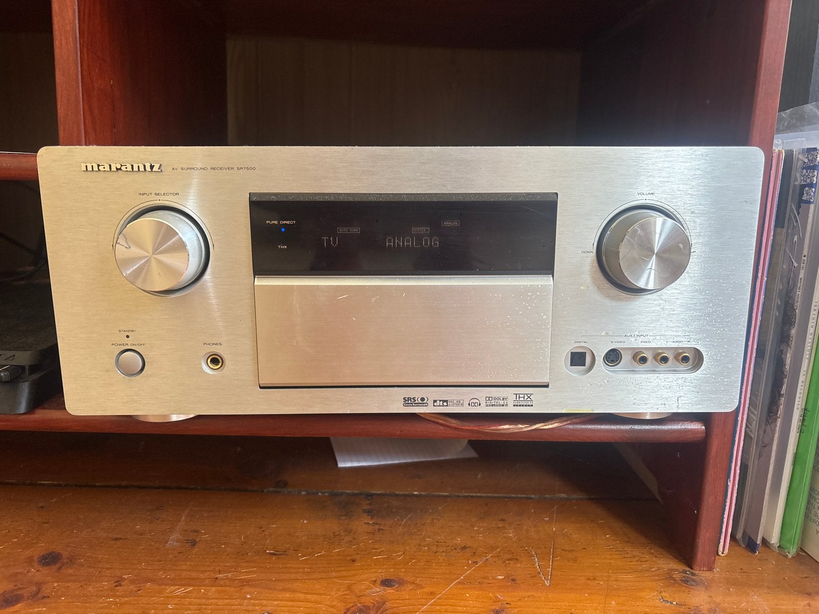 Marantz AV Receiver SR7500 met Skytronic speakers, Gebruikt, Losse componenten, Speakers, Ophalen