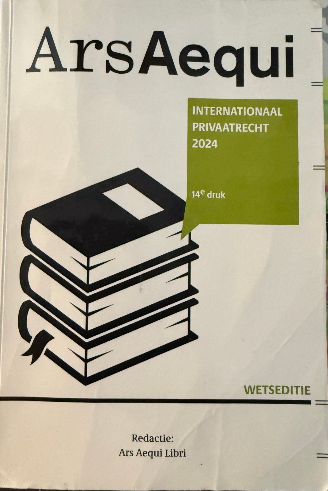 Ars Aequi Internationaal Privaatrecht 2024 (14e druk), Boeken, Ophalen of Verzenden, Gamma, Gelezen, WO
