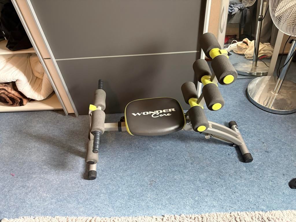 Wonder Core Sportbankje - Fitnessbank voor Thuis, Sport en Fitness, Fitnessmaterialen, Ophalen of Verzenden, Zo goed als nieuw