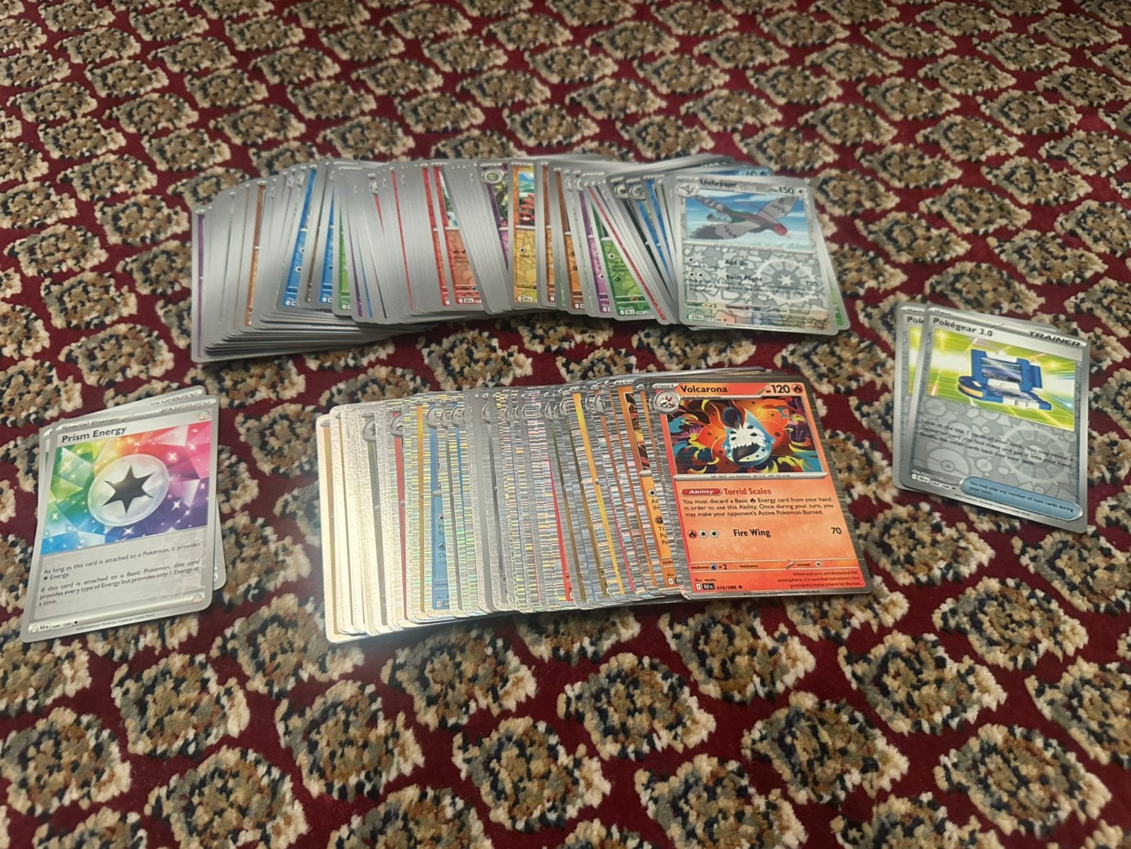 Pokémon kaarten 150 holo/reverse (black bolt), Ophalen of Verzenden, Zo goed als nieuw, Meerdere kaarten, Foil