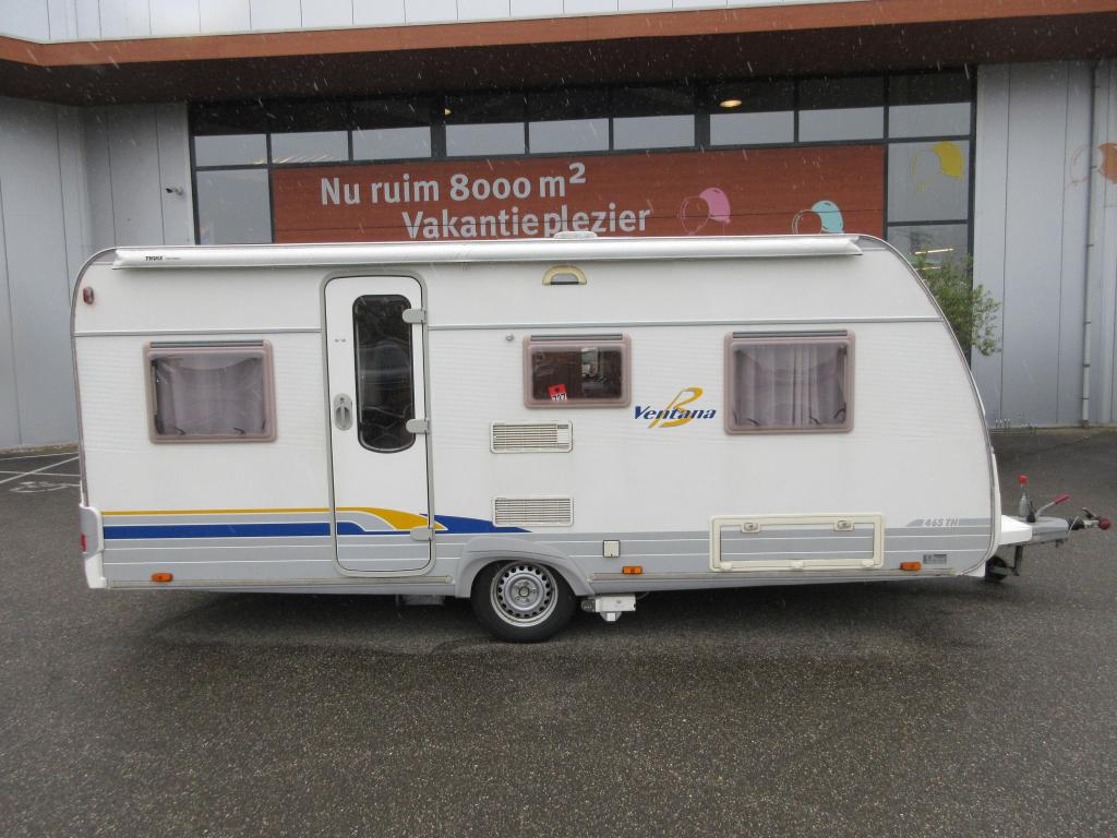 Bürstner Ventana 465 MOVER LUIFEL VOORTENT, Caravans en Kamperen, Bürstner, Tot en met 4, 1000 - 1250 kg, Dwarsbed