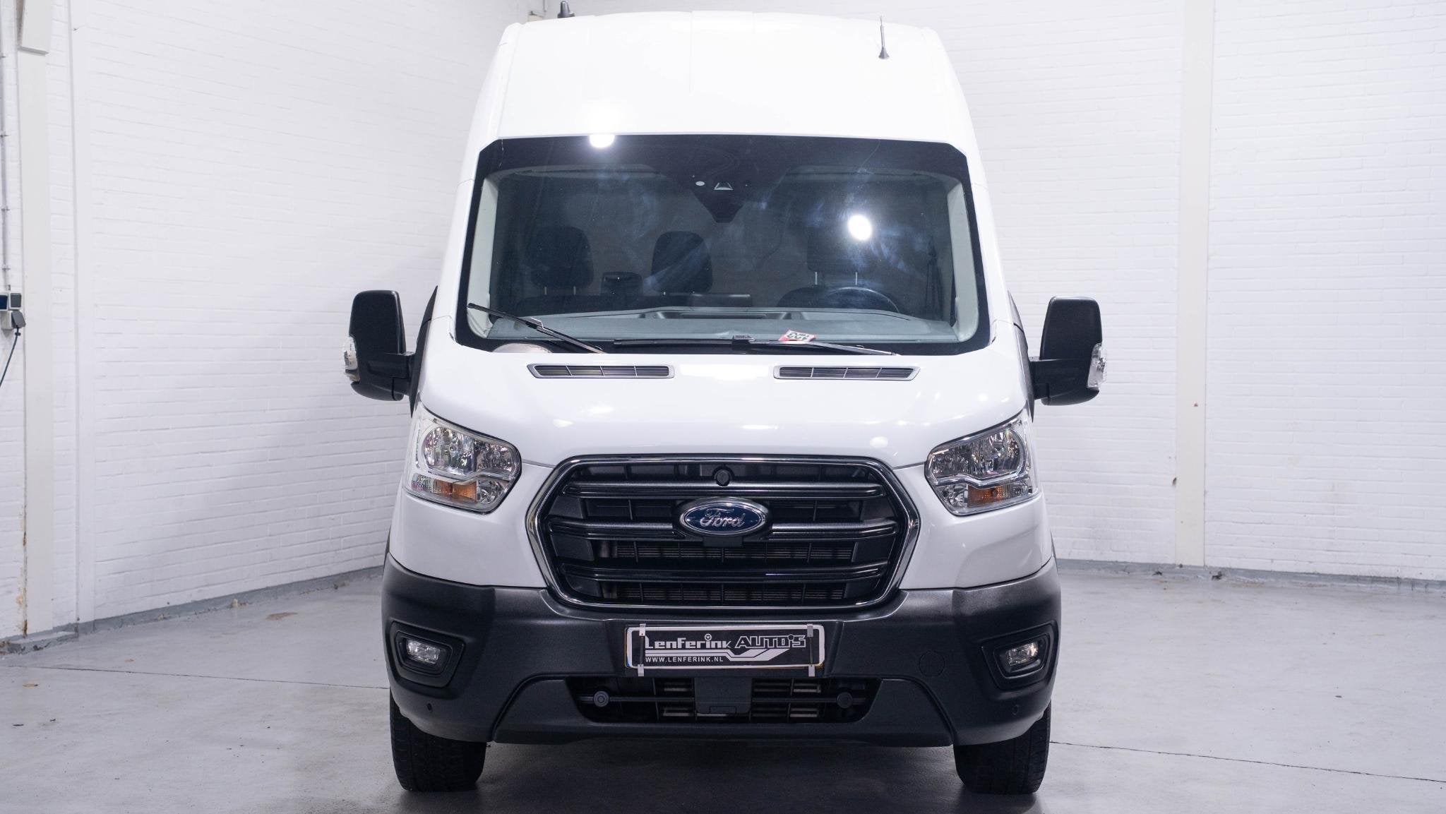 Ford Transit 2.0 TDCi 130 pk L4H3 Navi, Camera Apple Carplay, Voorwielaandrijving, Stof, Gebruikt, 4 cilinders