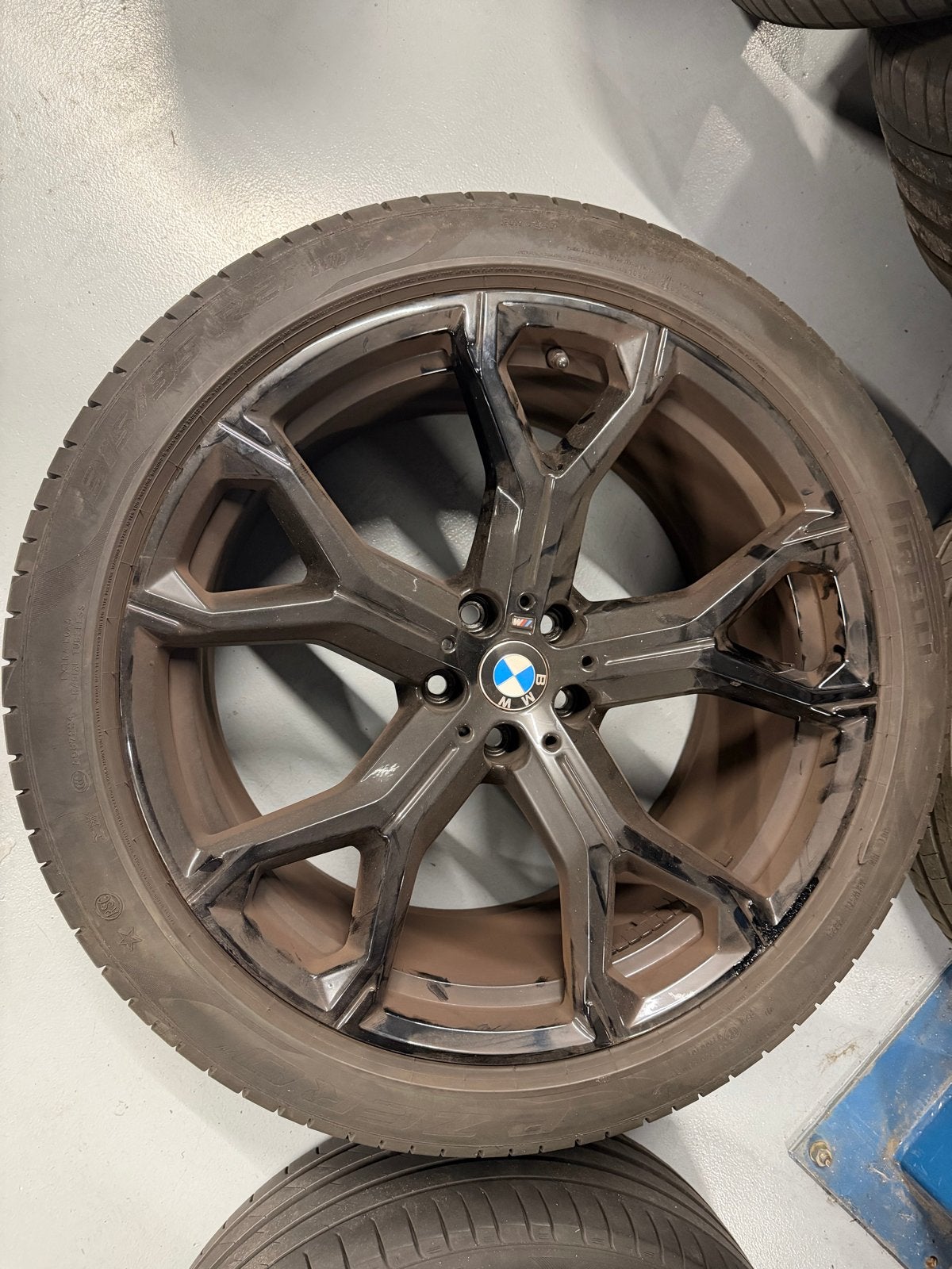 BMW 315 35 21 en 275 40 21 met Pirelli zomerbanden, Ophalen, Gebruikt, 275 mm, Banden en Velgen