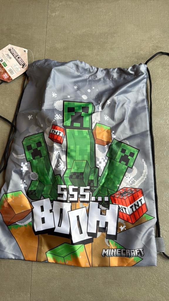 MINECRAFT RUGZAK NIEUW, Ophalen of Verzenden, Zo goed als nieuw, Overige merken, 30 tot 45 cm