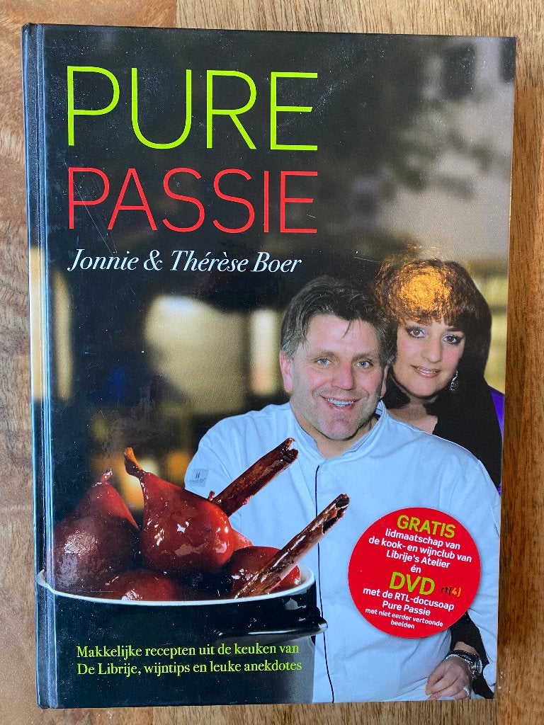 Pure Passie - Jonnie & Therese Boer + DVD, Boeken, Ophalen of Verzenden, Zo goed als nieuw, Europa, Jonnie & Thérèse Boer