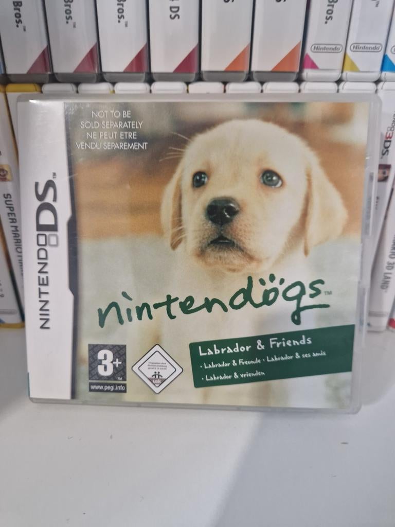 Nintendogs Labrador & Friends Nintendo DS, Nintendo, Gebruikt, 1 speler, Vanaf 3 jaar