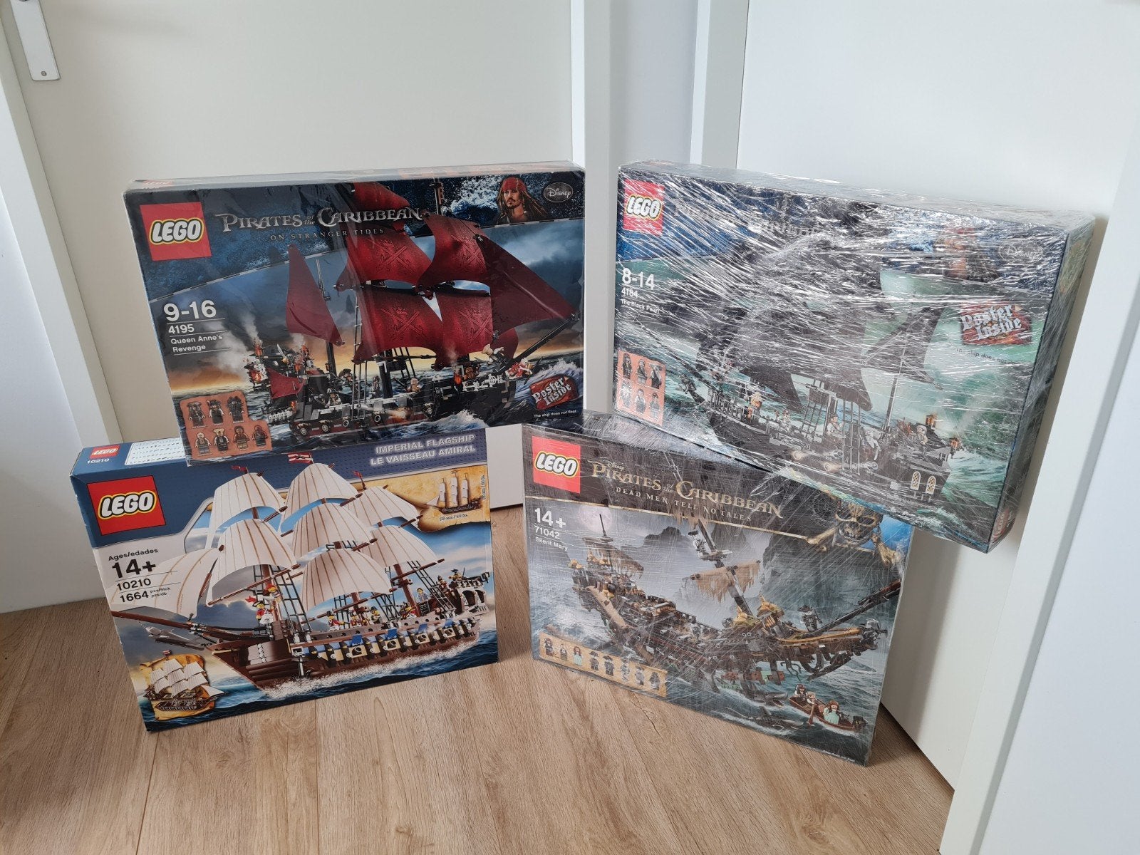 lego 4 unieke sets, Kinderen en Baby's, Speelgoed | Duplo en Lego, Ophalen of Verzenden, Nieuw