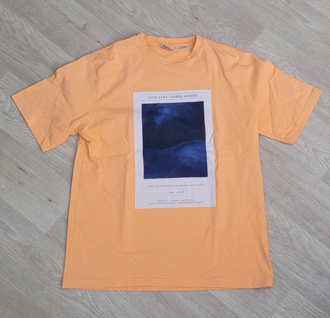 Shirt Daily paper, maat L., Ophalen of Verzenden, Zo goed als nieuw, Oranje