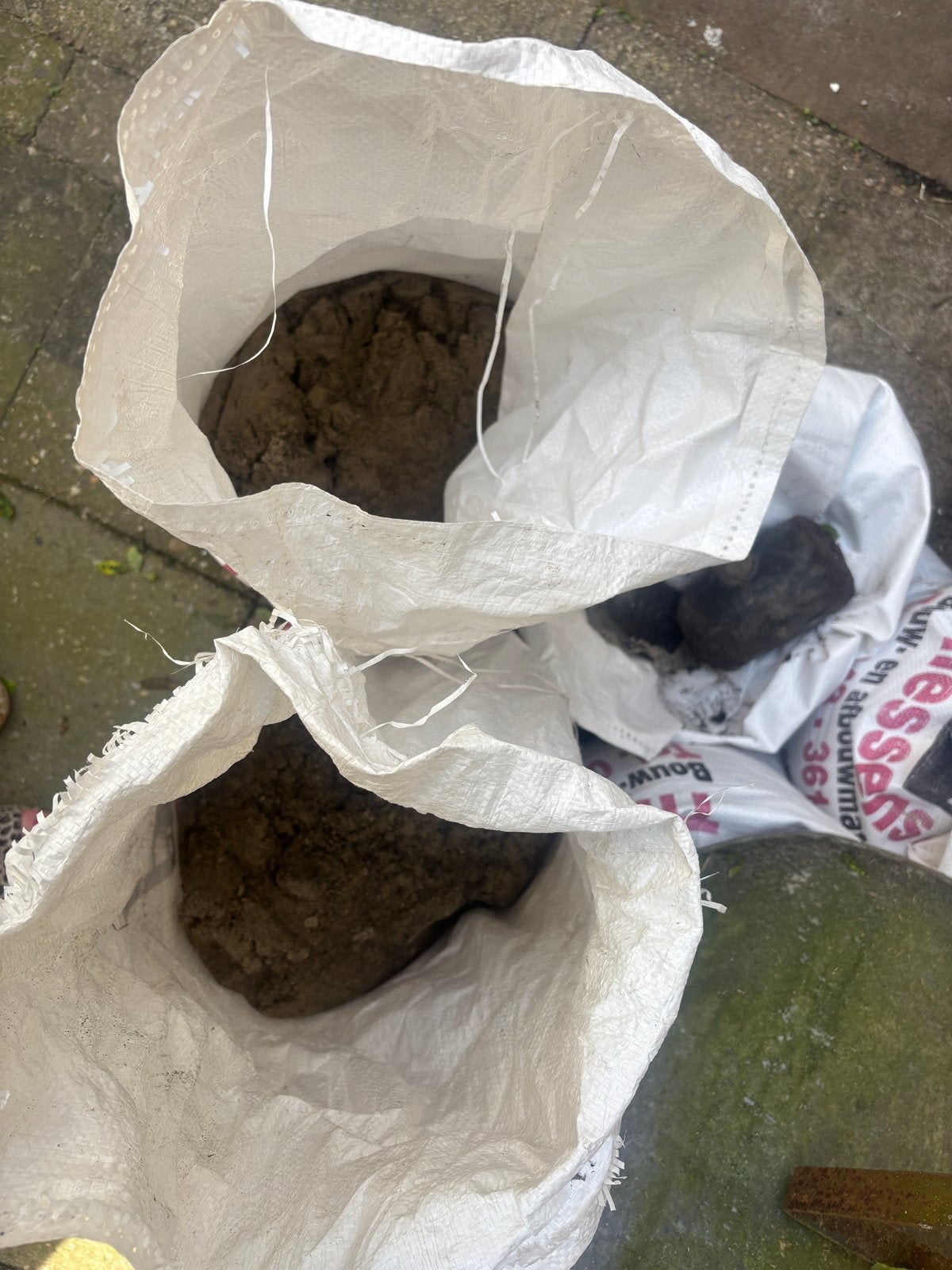 Zand in zakken - Ophoogzand/Straatzand, Ophalen, Gebruikt, Ophoogzand