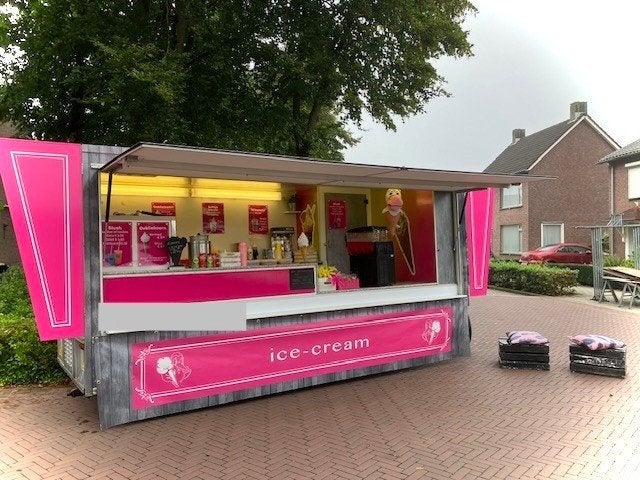 verkoopwagen / foodtruck, Ophalen
