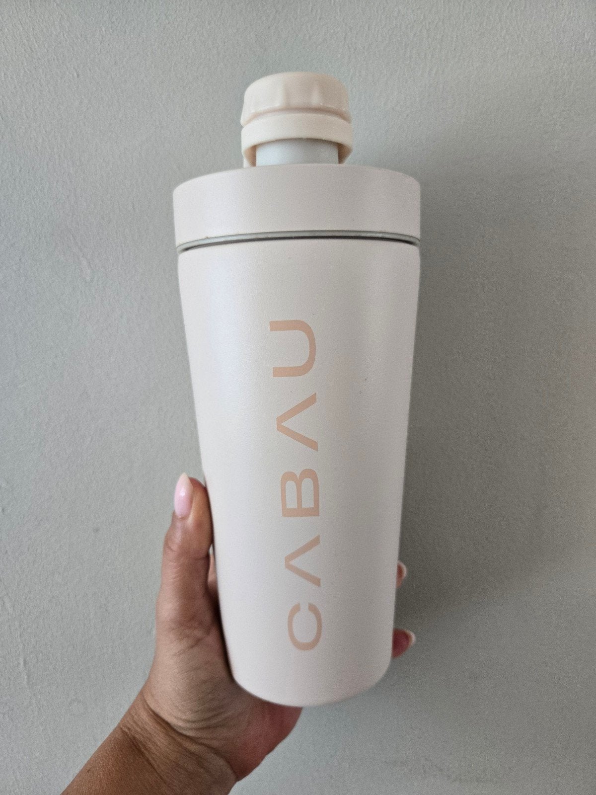 CABAU Shaker - Roze/Beige, Ophalen of Verzenden, Gebruikt