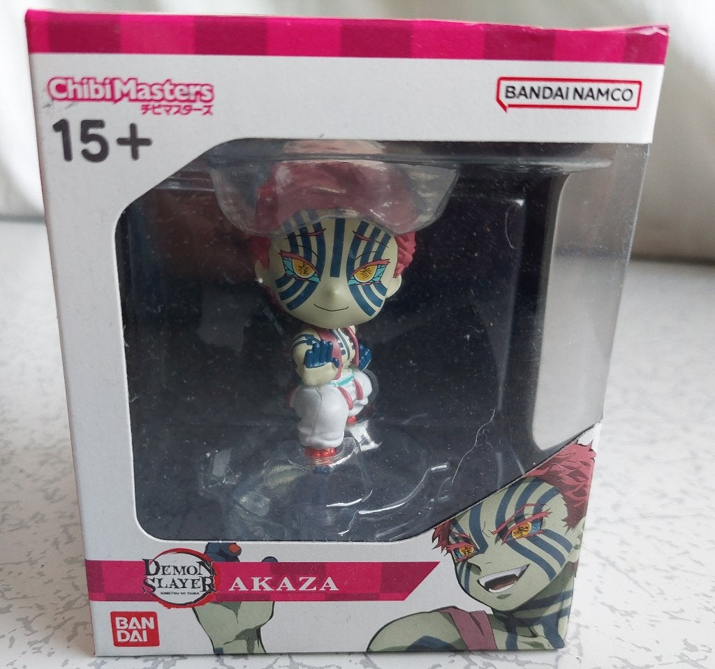 Chibi Masters Demon Slayer Akaza, Verzamelen, Poppetjes en Figuurtjes, Ophalen of Verzenden, Nieuw
