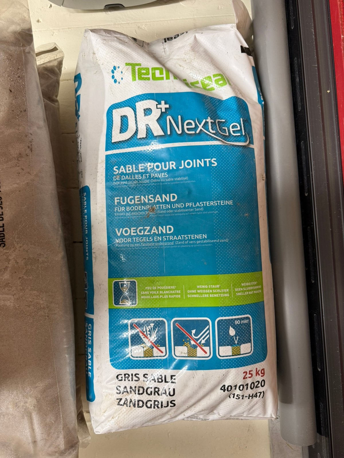 Techniseal polymeer voegzand, Ophalen, Nieuw
