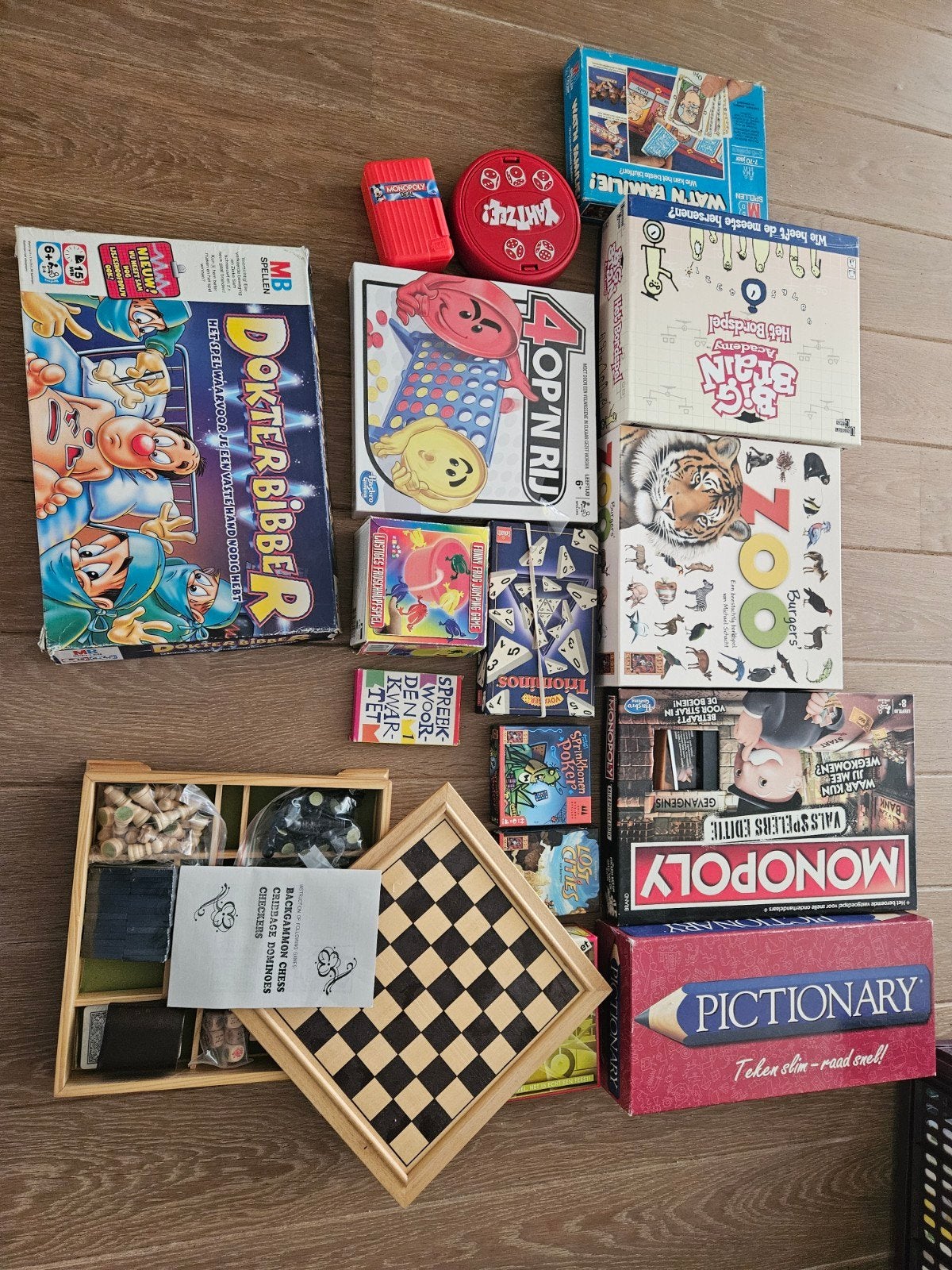 Diverse bordspellen en kaartspellen - Grote collectie, Een of twee spelers, Ophalen of Verzenden, Gebruikt