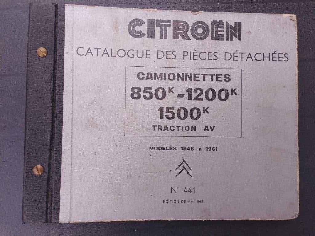 Originele Citroën Onderdelen Catalogus Camionnettes (oa HY), Boeken, Ophalen of Verzenden, Gelezen, Citroën