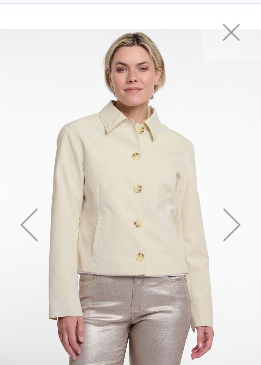 Rino & Pelle jasje trenchcoat stijl 40, Maat 38/40 (M), Beige, Ophalen of Verzenden, Zo goed als nieuw
