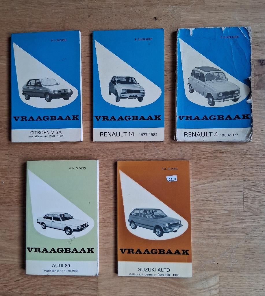 Vraagbaak werkplaatsboeken, Ophalen of Verzenden, Gelezen, Algemeen, P.H. Olving