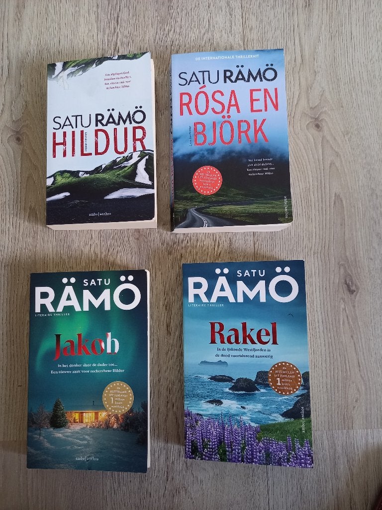 Rakel, Jabob, Rósa en Björk, Hildur - Satu Rämö, Ophalen of Verzenden, Zo goed als nieuw, Satu Rämö, Scandinavië