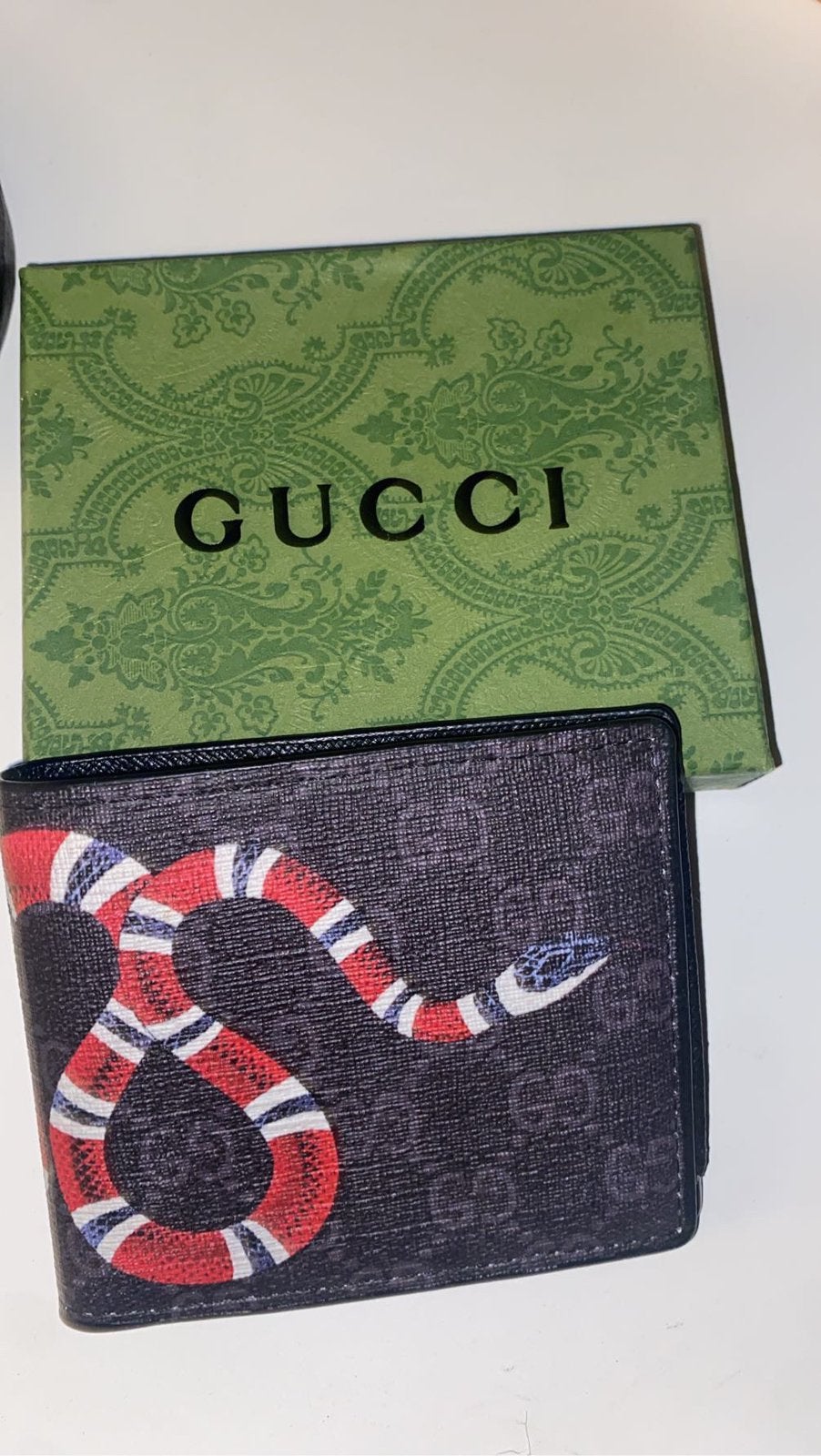 Gucci portomonnee, Sieraden, Tassen en Uiterlijk, Ophalen of Verzenden, Zo goed als nieuw, Zwart