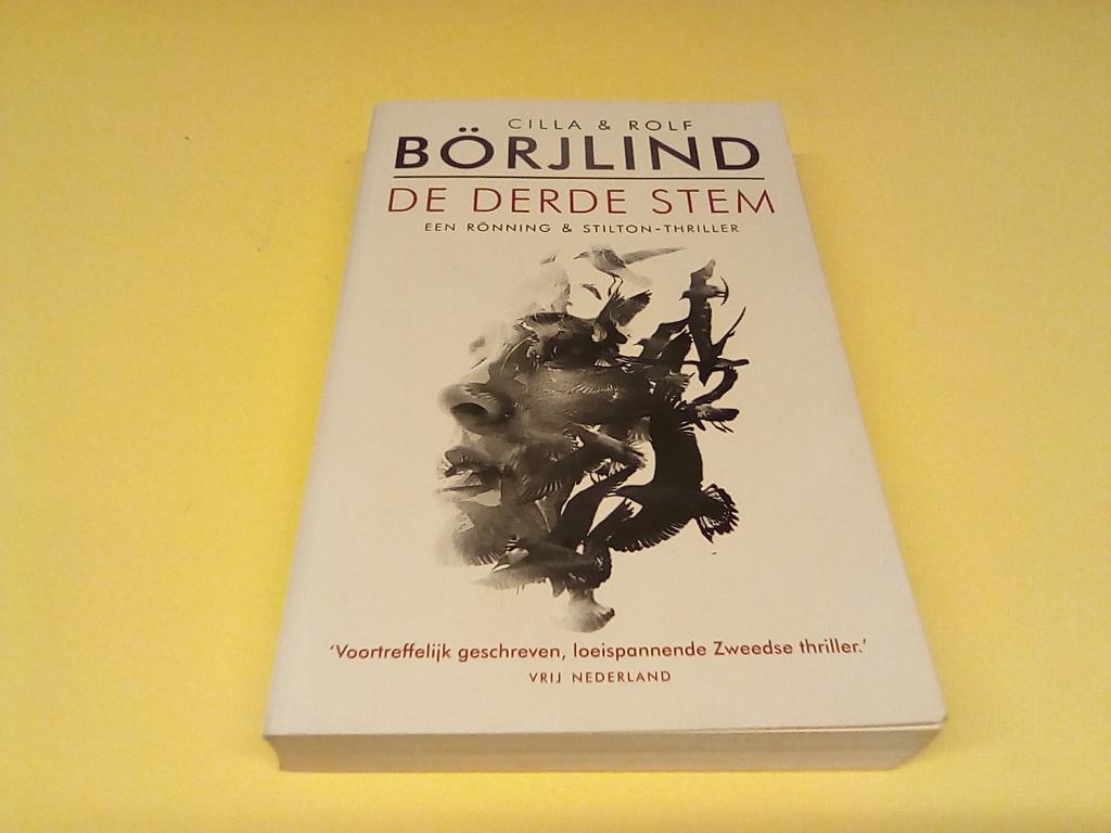 cilla&rolf borjlind /// de derde stem ///, Boeken, Thrillers, Ophalen of Verzenden, Zo goed als nieuw
